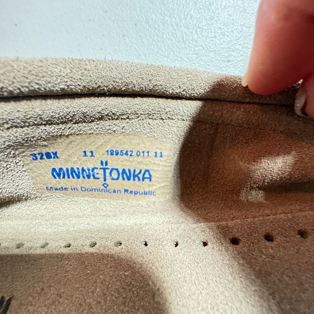 MINNETONKA Moccasins Kilty Plus Stone size 11 - Picture 5 of 7